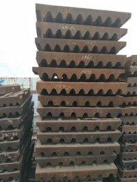 Tooth plate for crusher