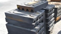 Tooth plate for crusher